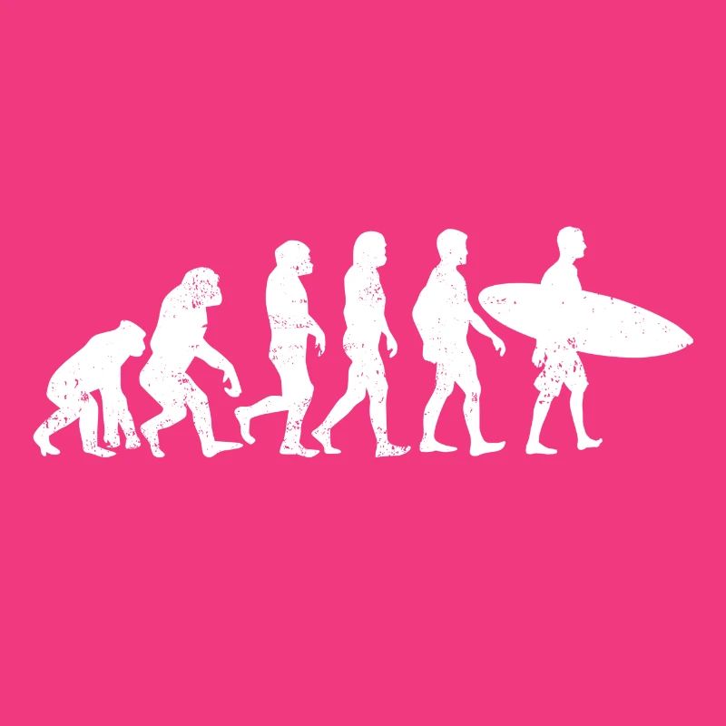Evolution Surfer Surfing Surf