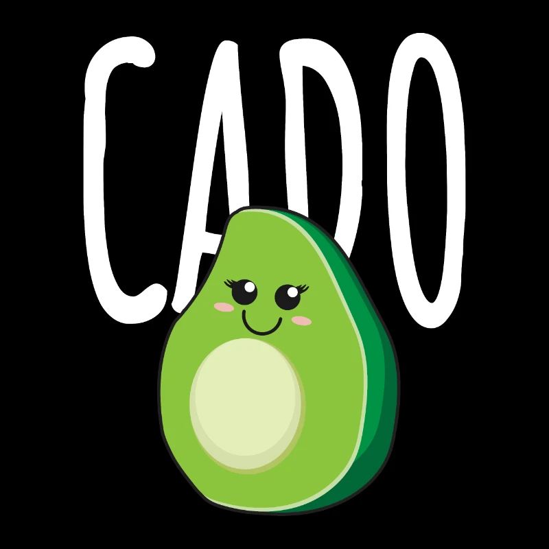 Avocado Cado Partner Paar Freunde - Geschenkidee