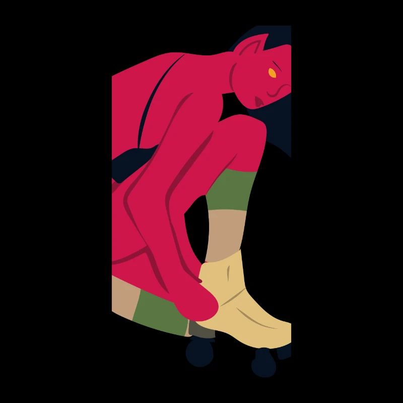 Scooter skate devil