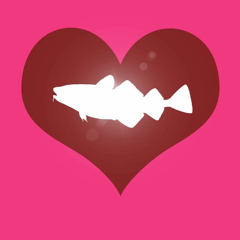 Heart cod - cod fishing