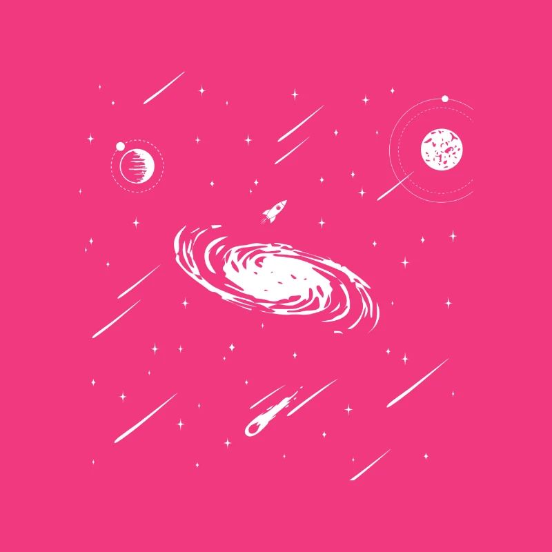 Space Space Milky Way Comet Mars Rocket
