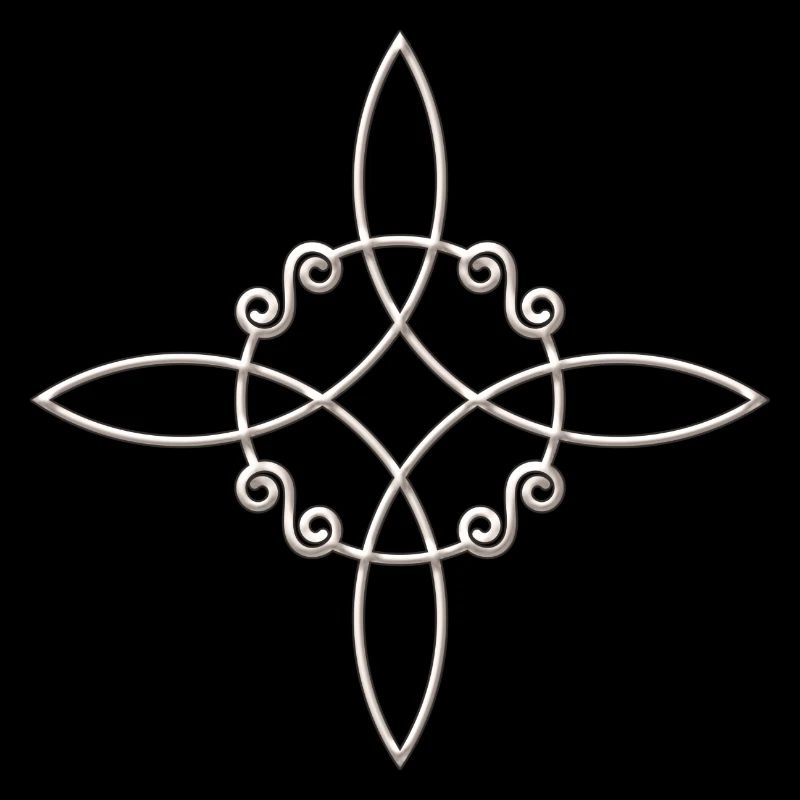 Witch`s Knot, Hexenknoten, Bindet die 4 Elemente