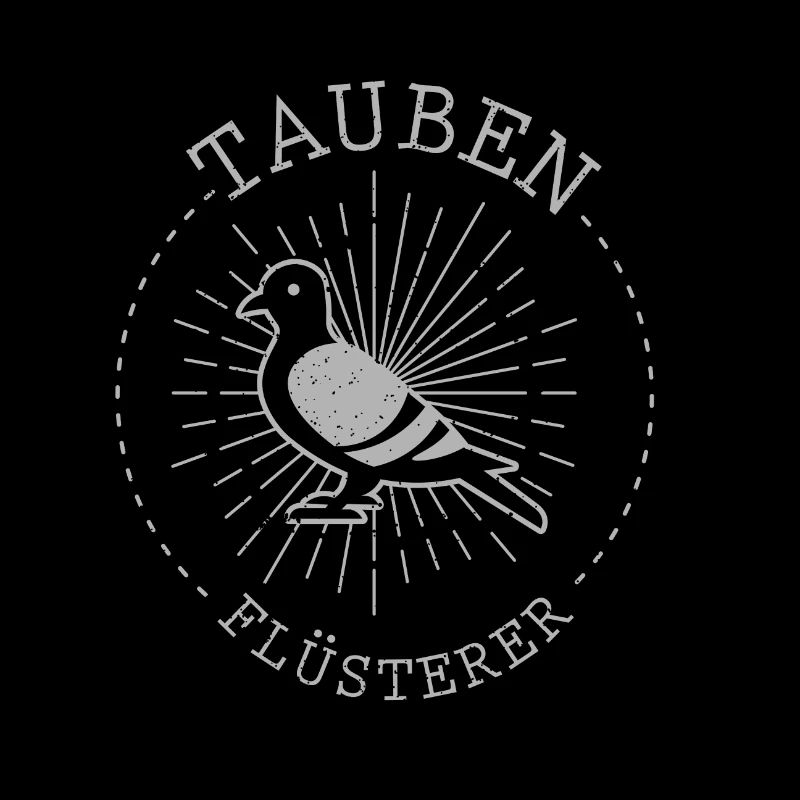 Tauben Flüsterer Taube Geschenk