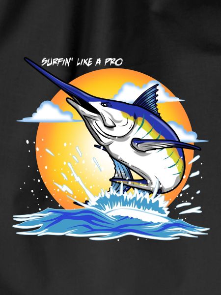 Fishing and surfing