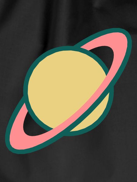 Planet Saturn (Cartoon)