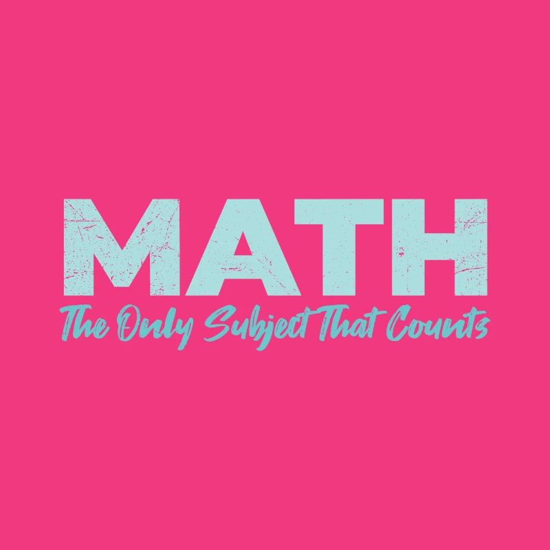 Math Le seul sujet qui compte Idée cadeau