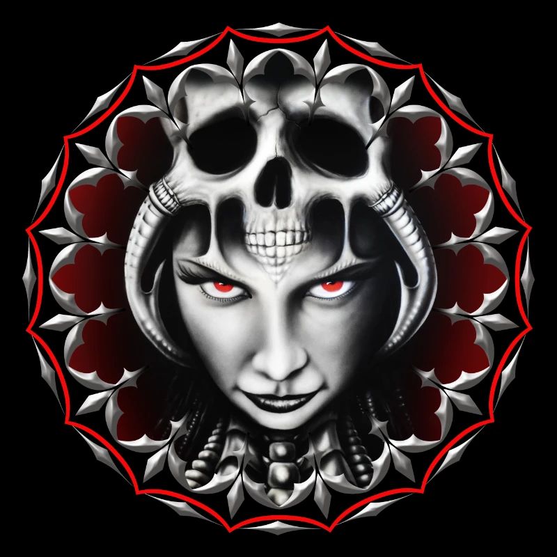 Gothic fantasy head