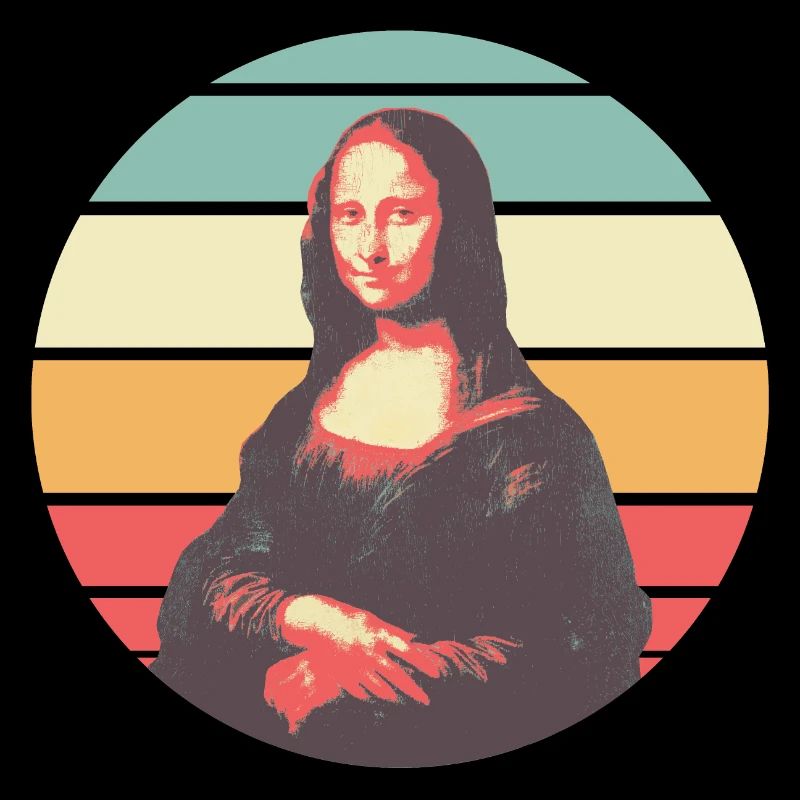 Retro Mona Lisa