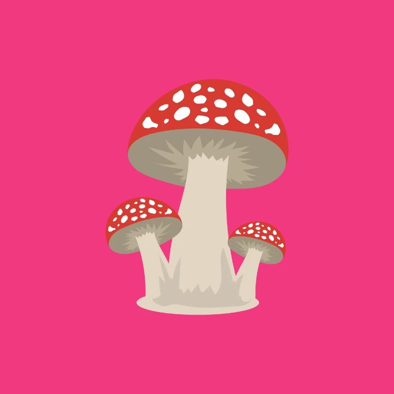 Mushroom lucky guy forest gift idea