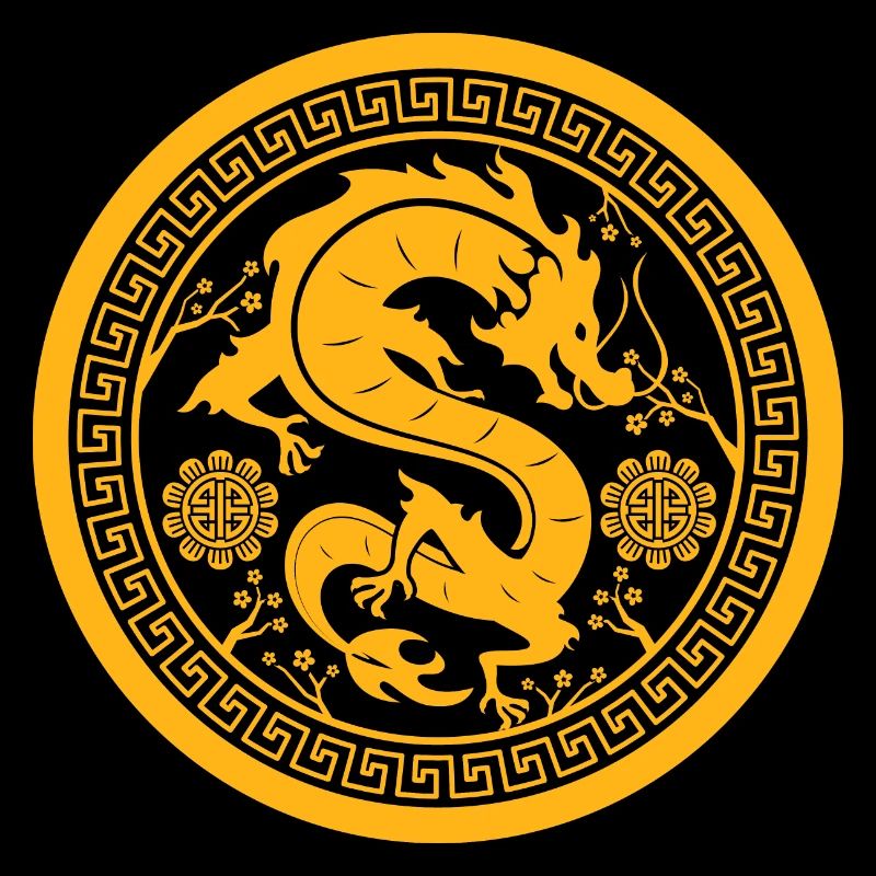 Dragon jaune