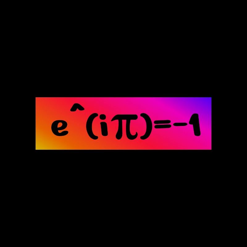 Les symboles de maths Belles mathématiques Formule Eulersche