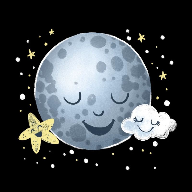 La Lune et les étoiles