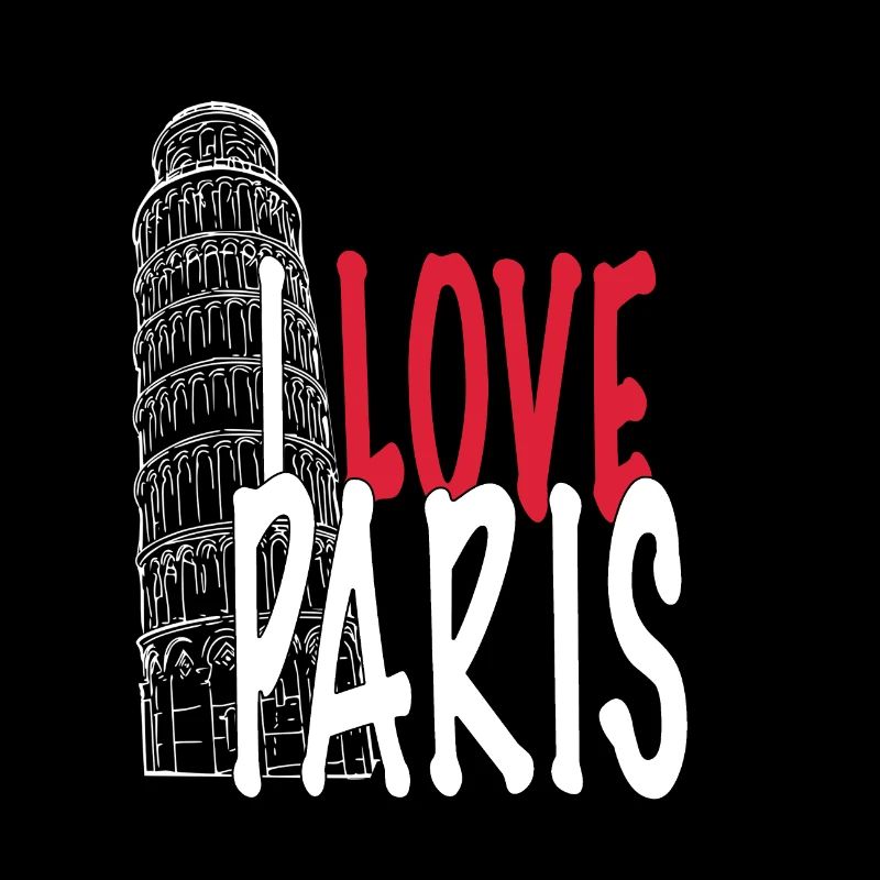"LOVE PARIS" "Pisa Tower"