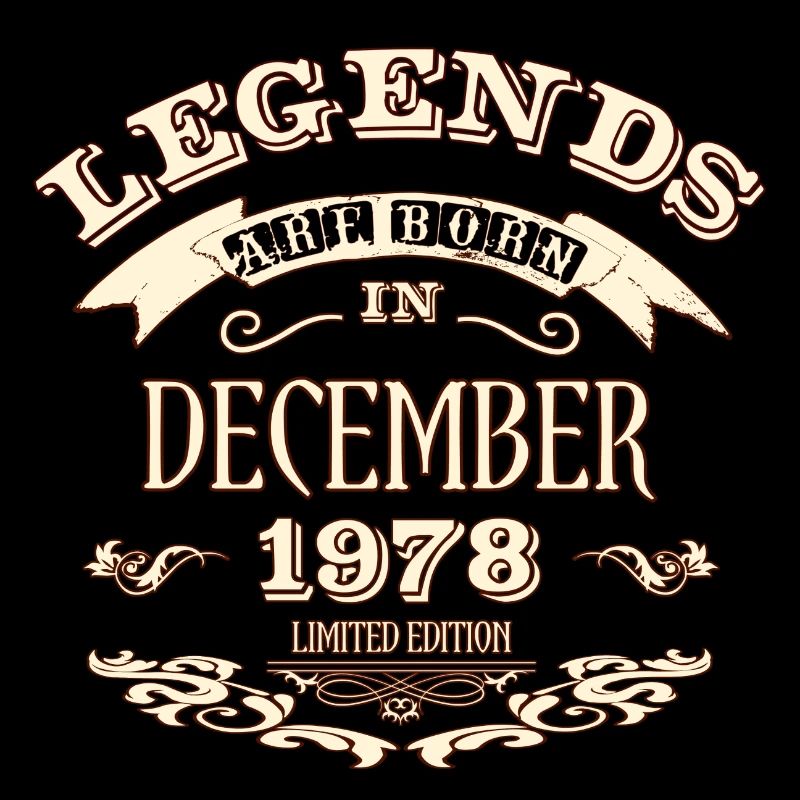 Legenden werden im Dezember 1978 geboren