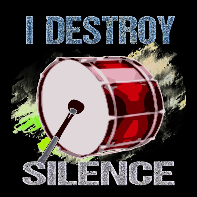 Bass Drum Kick Drum I Destroy Silence