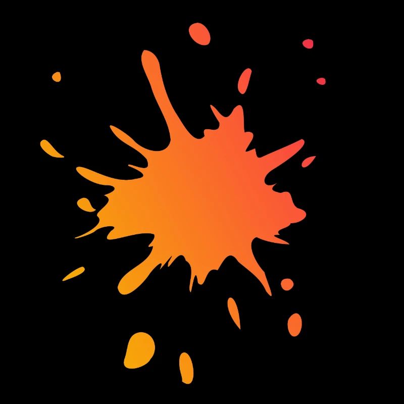 Splash! yellow & red