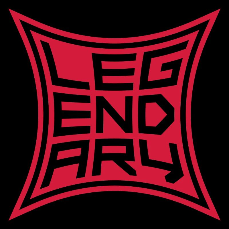 Legendary jagged logo
