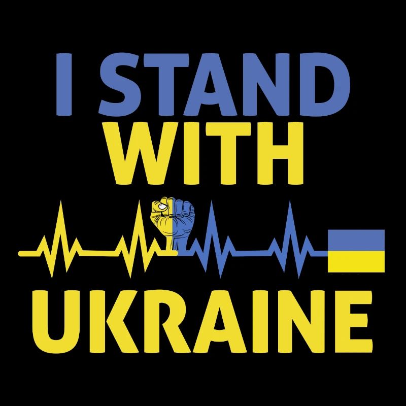 Ich bin mit ukrainischer glag ukrainisch