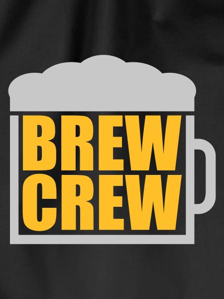 Bierglas Spruch Brew Crew