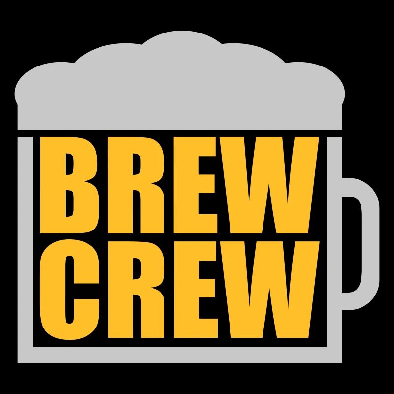 Bierglas Spruch Brew Crew