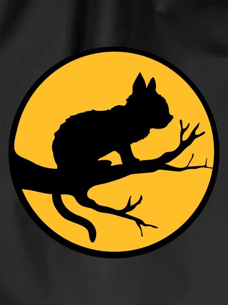Black Cat Moon Tree