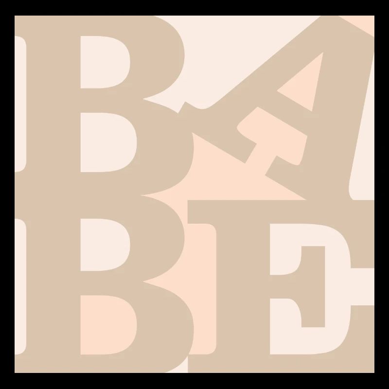 Babe WordPlay Originalgrafik 1