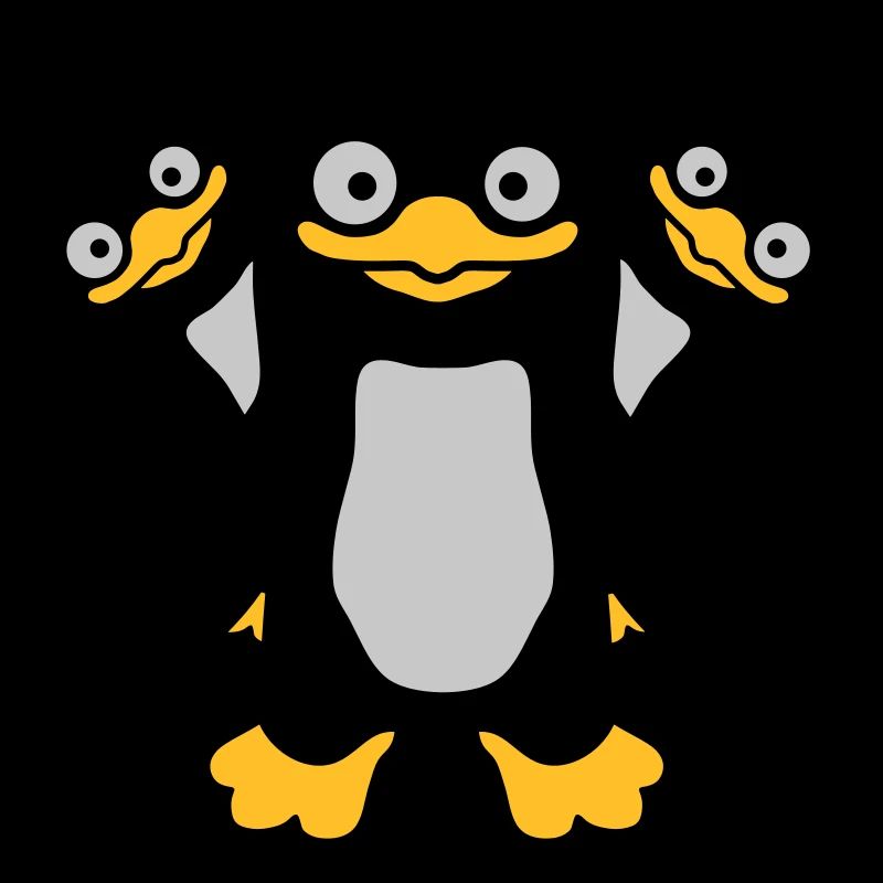 3 amis pingouins drôles