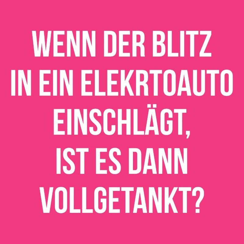 Wenn der Blitz in ein E Auto einschlägt getankt