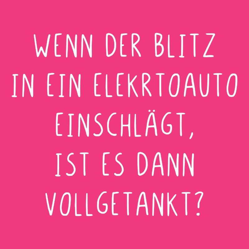 Wenn der Blitz in ein E Auto einschlägt getankt