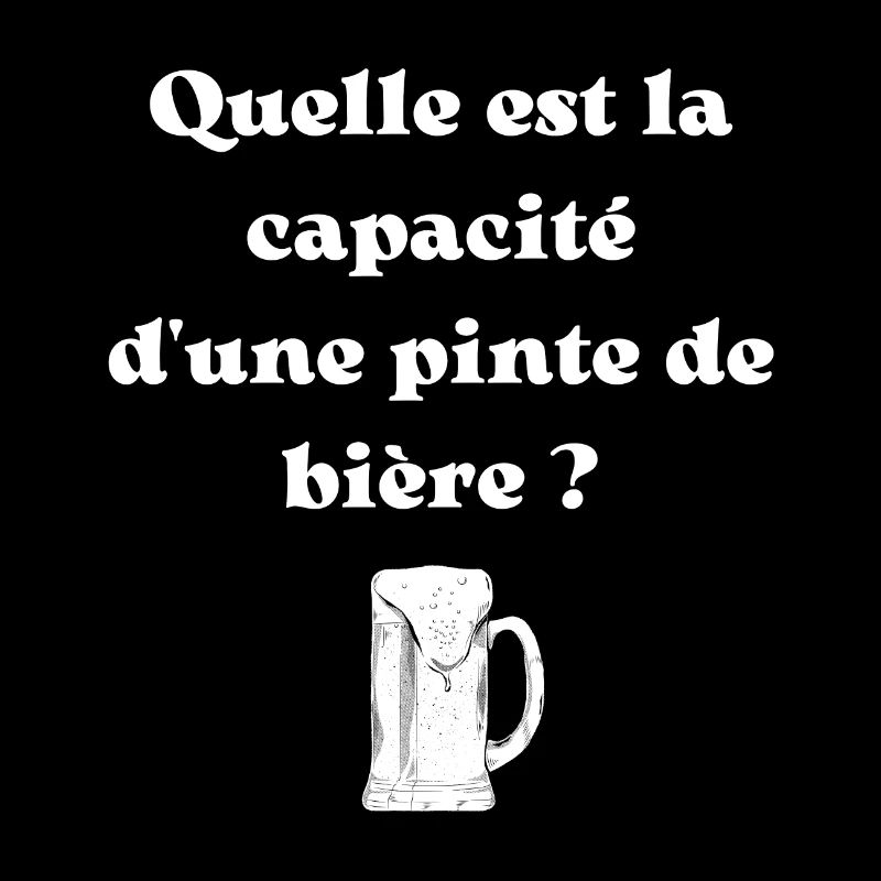 Quelle est la capacité d une pinte de bière ?