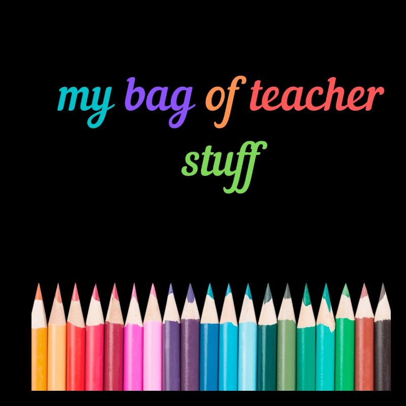 Sac d’enseignant pour les trucs d’enseignant