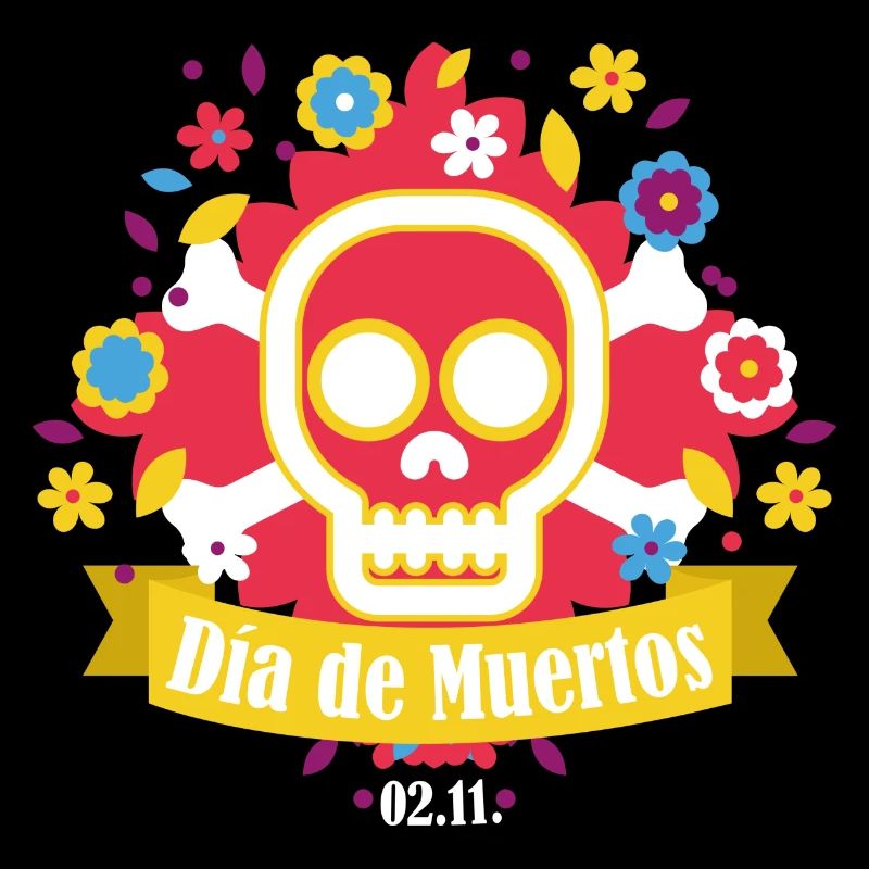 dia de muertos red
