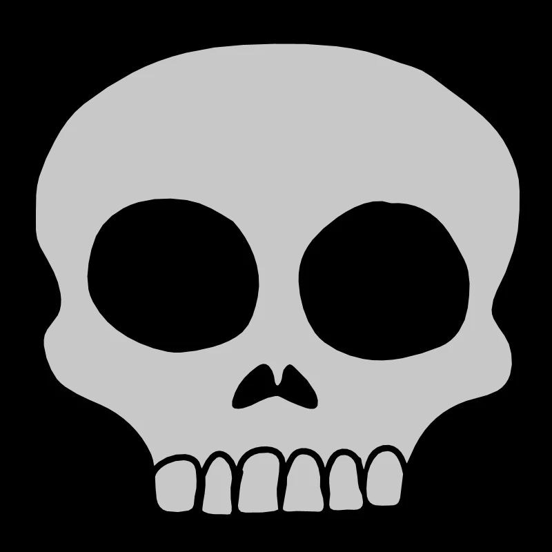 Skull skeleton cool design