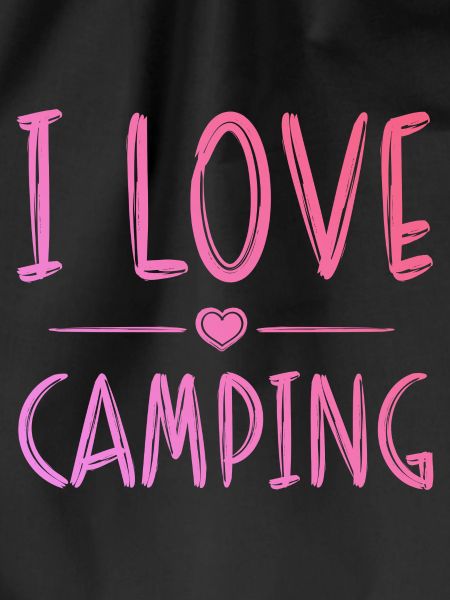 I love camping
