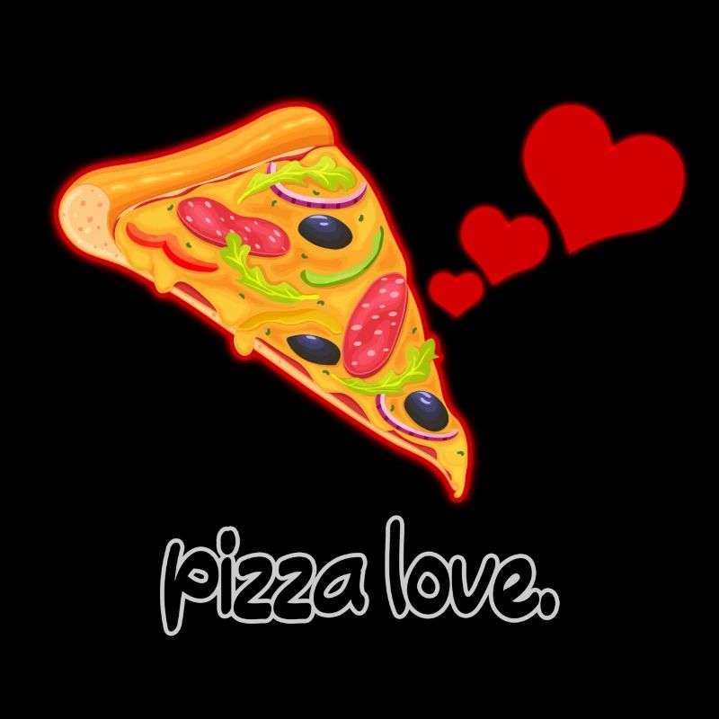 l’amour de la pizza