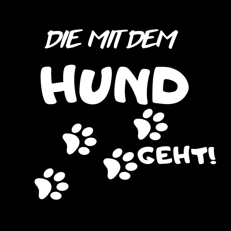 Die mit dem Hund geht