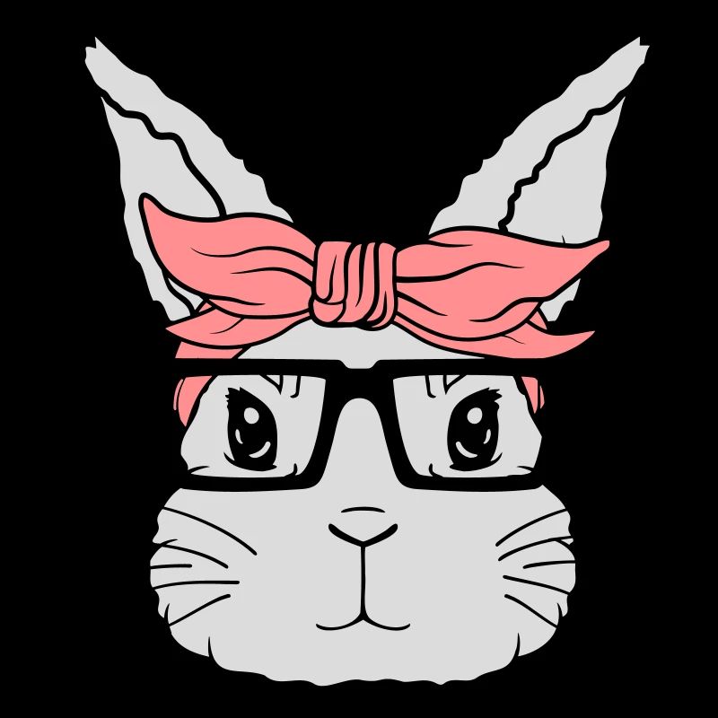 Female Nerd Rabbit Face