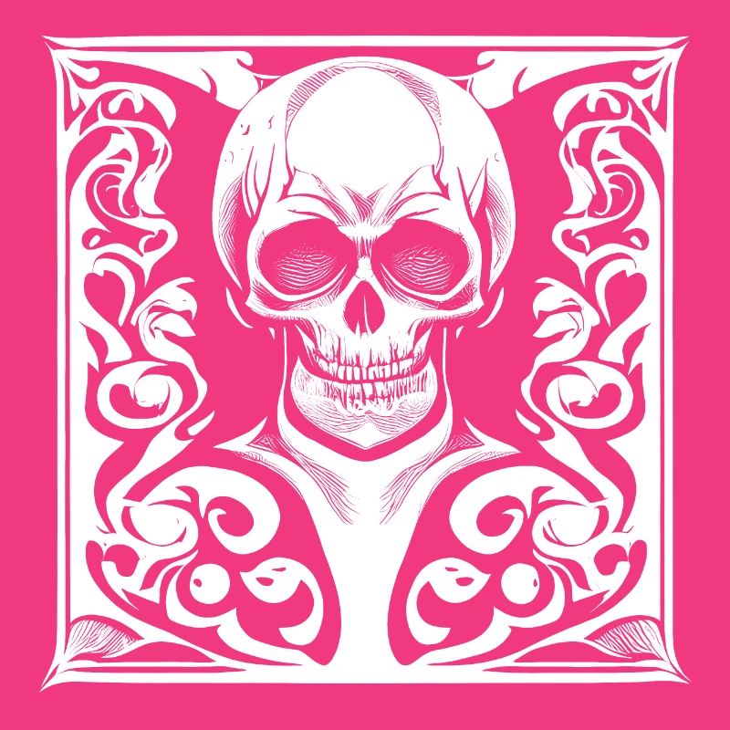 Halloween- oder Horror- Totenschädel