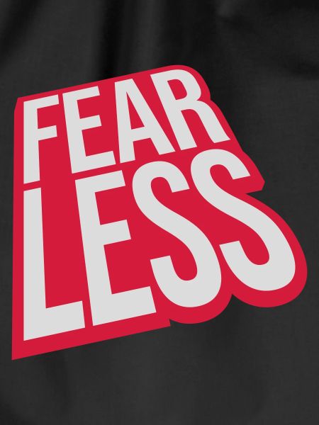 fearless Text Quote Design