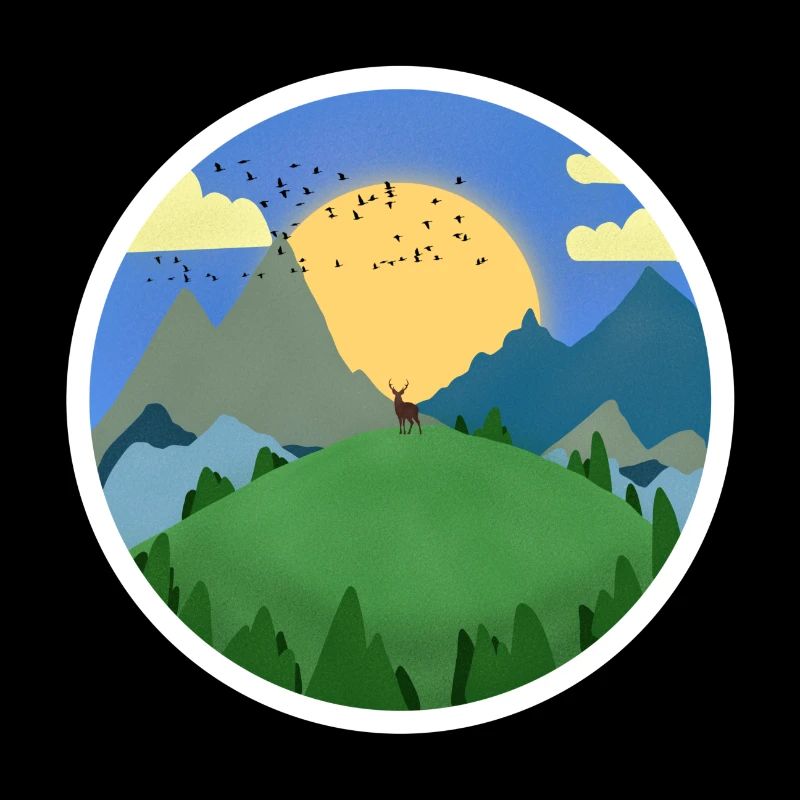 LandShaped Birdwatching Deer