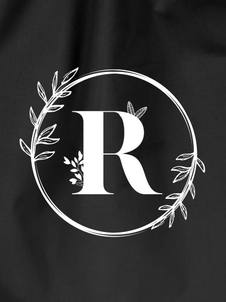 Letter R Floral