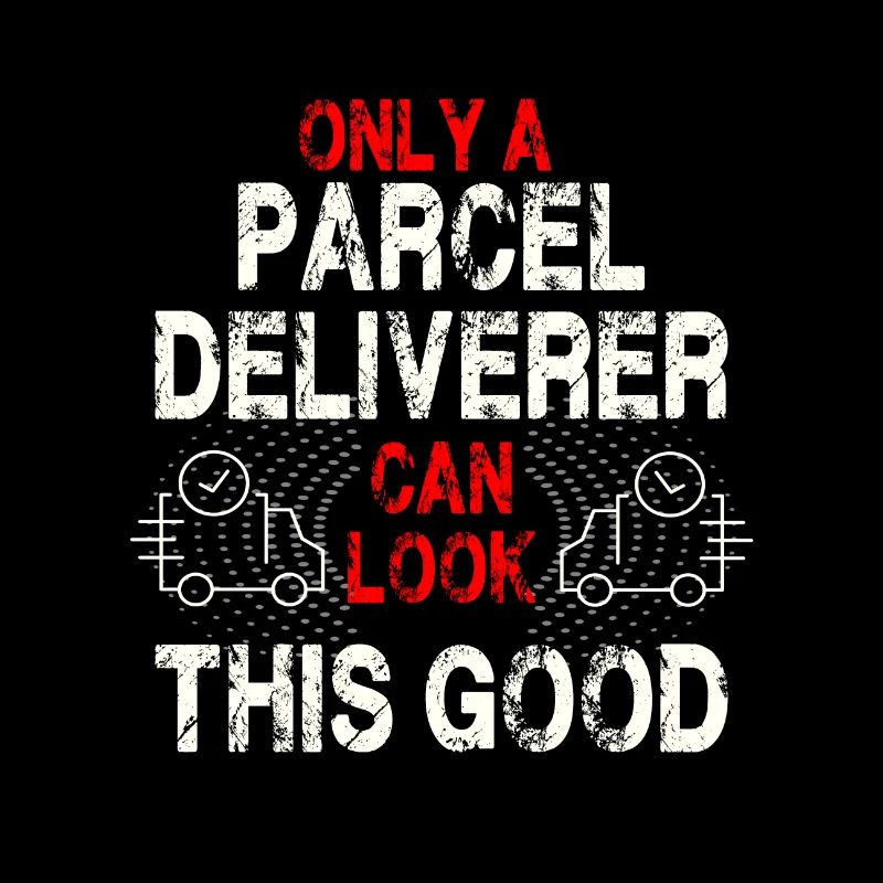 only a parcel deliverer can look this good