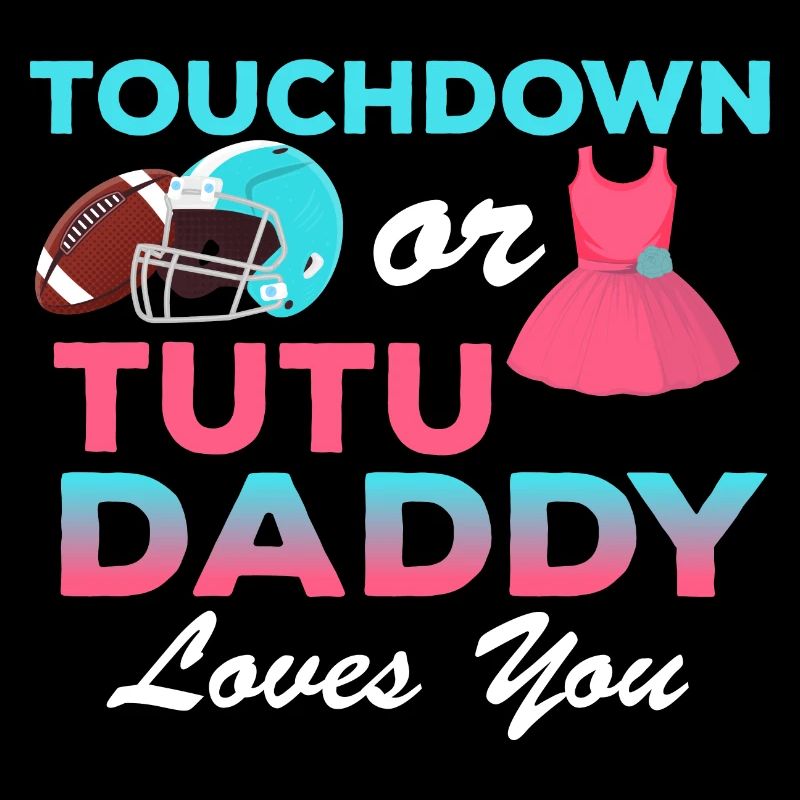 Zitates Zitat süßes ethnisches Touchdown oder Tutu