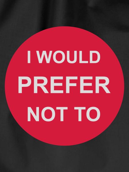 I prefer not to
