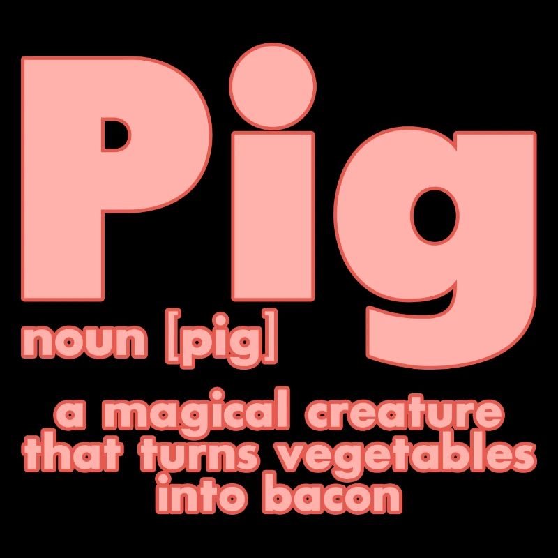 Le cochon, une créature qui transforme les légumes en bacon 2