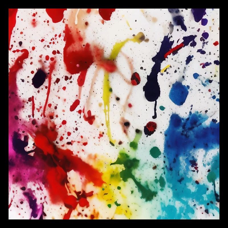 Colorful ink
