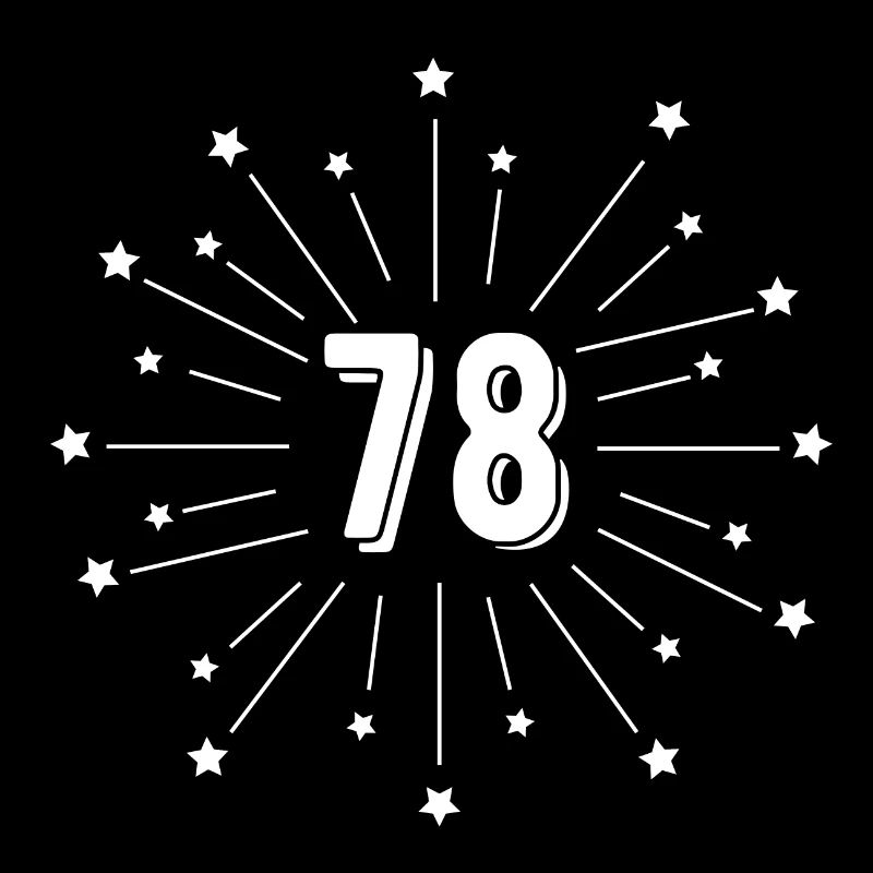 78th Starry Anniversary - Gift 78 years