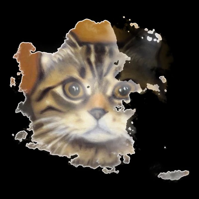 Visage de chat 10