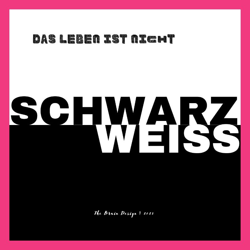 SCHWARZ WEISS