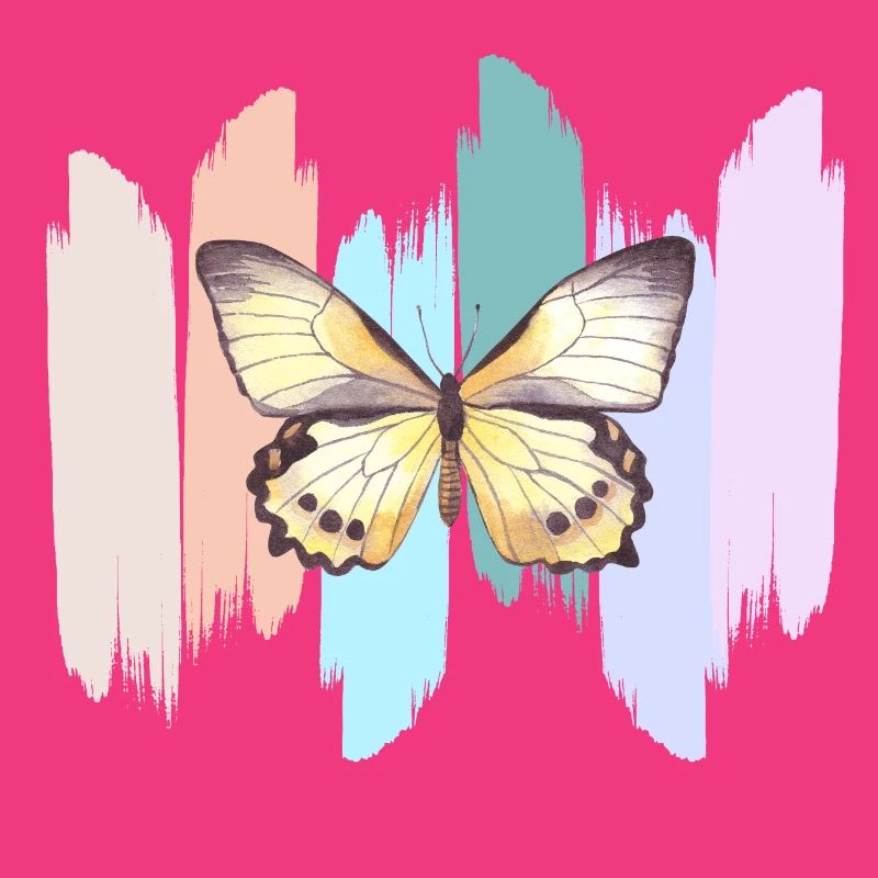 Regenbogen-Schmetterling